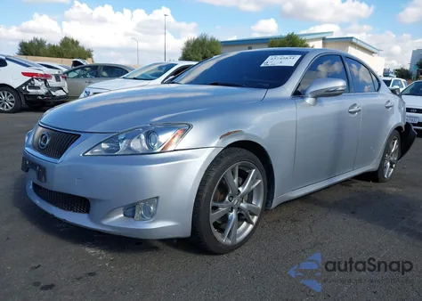 2009 Lexus Is 250 z USA, uszkodzony, nr VIN JTHBK262395093053